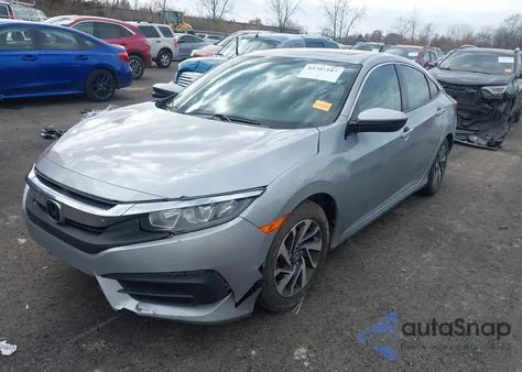 2017 Honda Civic Ex из США, поврежденный, VIN 19XFC2F73HE001521